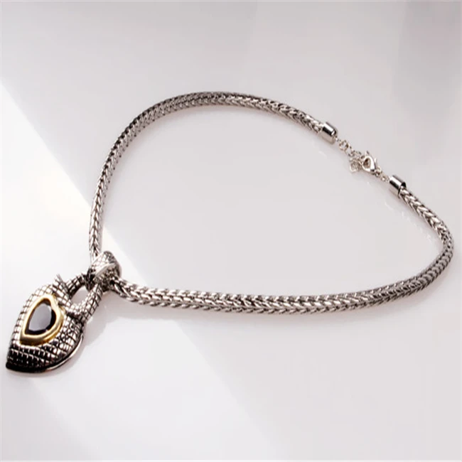 2018 Hot Fashion Staineless Steel Necklaces Good Luck Jewelry In French