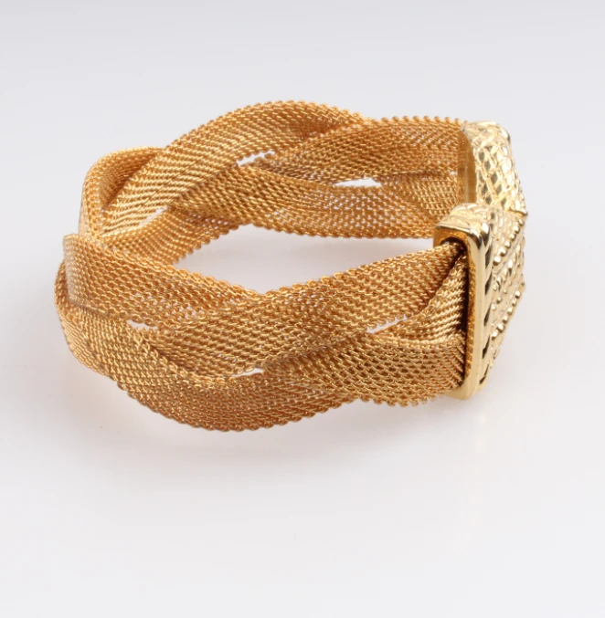 2018 Hot Selling Jewelry  Professional Manufacturer in China Zinc Alloy Gold Artificial Bracelet for Women