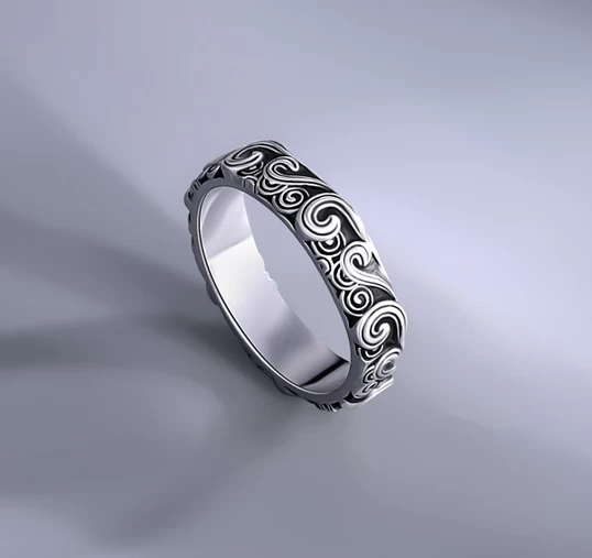China 925 Silver Woman Men Ring Supplier in China manufacturer