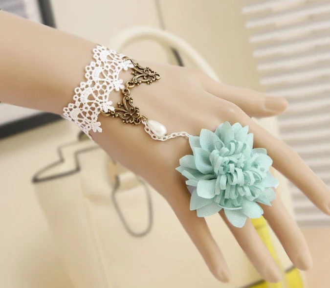 Bud Silk Bracelet Ring Set of Europe and the United States New Female Accessories Ornament Wholesale for Girls