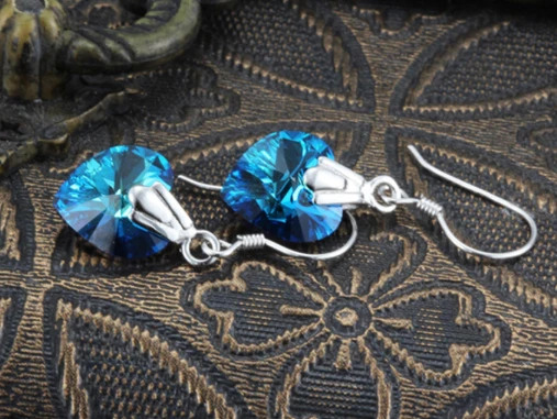 China Manufacturer 925 sliver wholesale Cheap Chinese Bridal Rhinestone Jewelry Sets