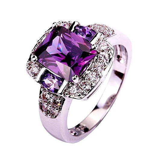 China Wholesale 925 Sterling Silver Round Created Rainbow Topaz Ring for Woman