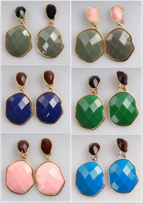 Christmas Gifts Female Fashion Wedding Party Charm Jewelry Beads Earrings For women