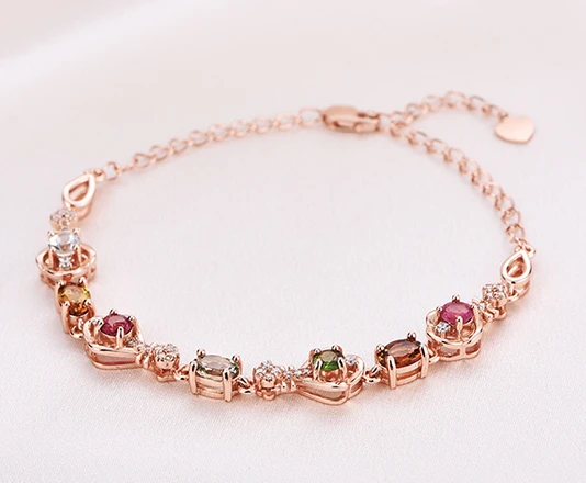 Custom Natural Crystal Gemstone Bracelet Bangle Manufacturer China
