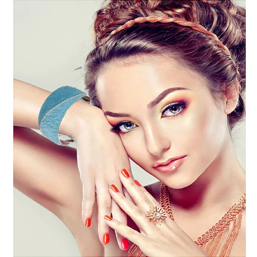 Custom Design hohe Qualität die Kupfer-Gold-Silber-Armband Womens Bracelets