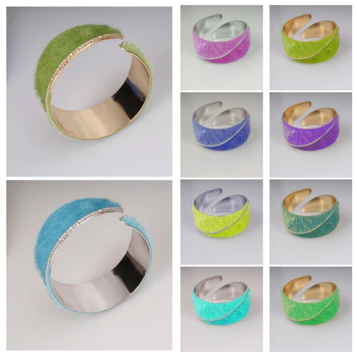 Custom Design hohe Qualität die Kupfer-Gold-Silber-Armband Womens Bracelets