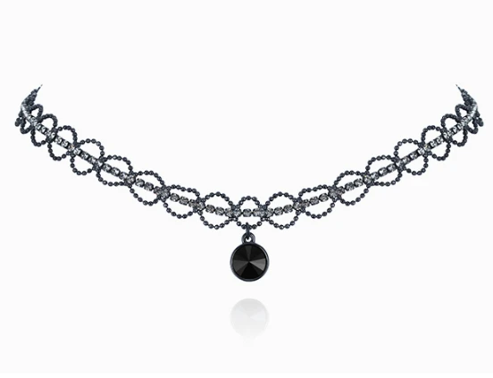 Factory Price Minimum Order Quantity Black Choker Necklace Manufacturer in China