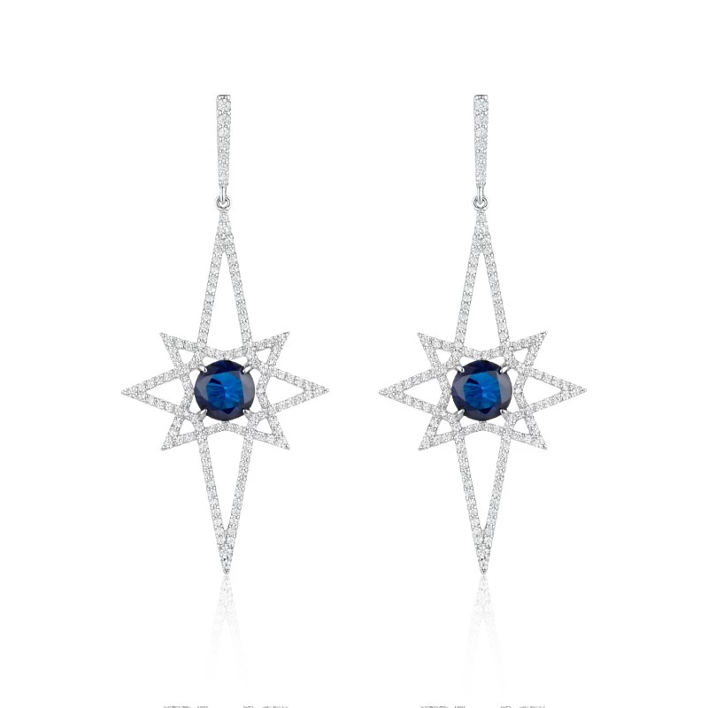 China Fashion Jewelry 925 Sterling Silver jewelry alloy Jewelry Earrings 2018 Jewelry Making Supplies Hersteller