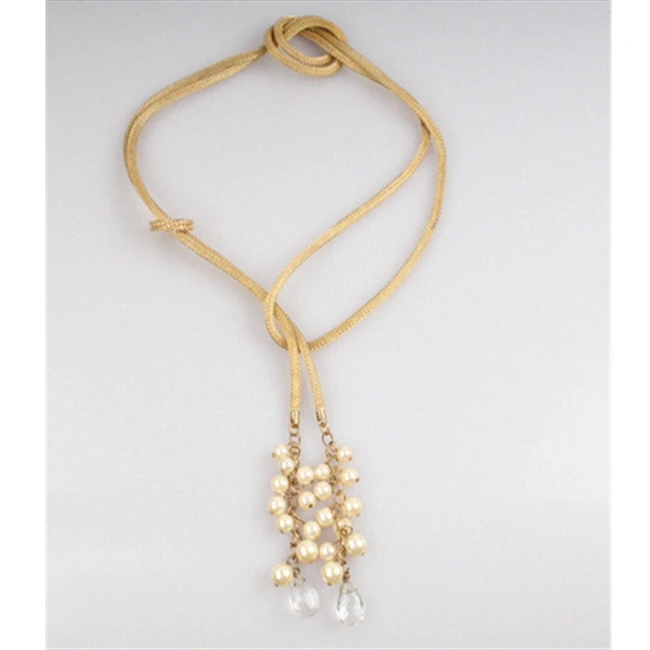 Fashion Vintage Jewelry Gold Engagement Kette Halskette für Frauen