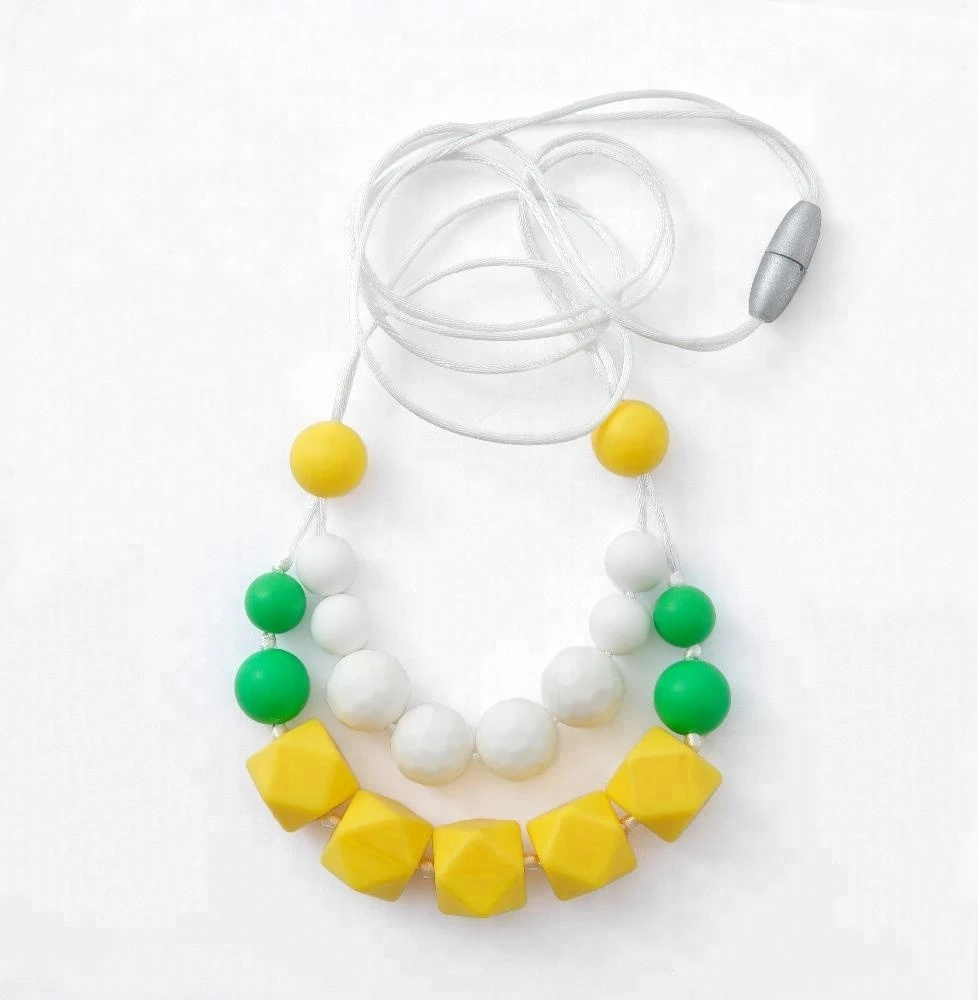 Food Grade Silicone Beads Necklace Jewelry Manufacturer Wholesale Fashion Jewelry OEM Factory