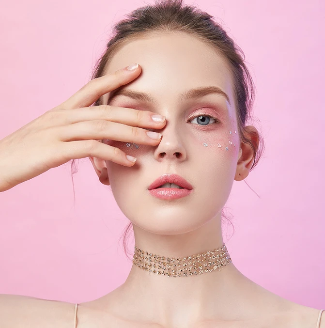 High Quality 2018 Fashion Zinc Alloy Gemstone Necklace Manufacturer in China