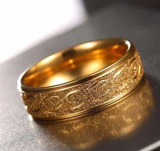 High quality Dubai gold jewelry men's ring manufacturer in China