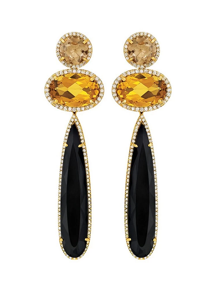 China Hochwertige Mode austrilian Stone Jewelry Long Anhänger Ohrringe für Frauen, Wedding Fashion Style CZ Bridal Long baumeln Ohrring Schmuck Hersteller