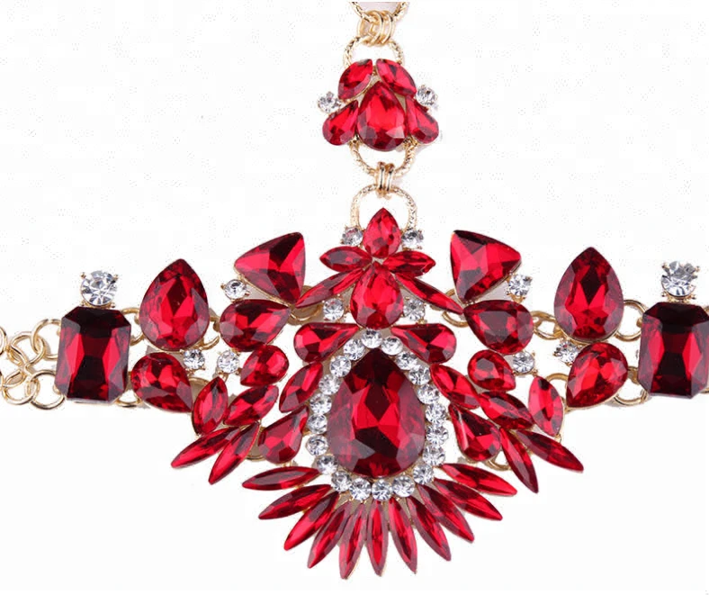 Hot Sale Rhinestone Bikini Sexy Body Chain/ Body Jewelry