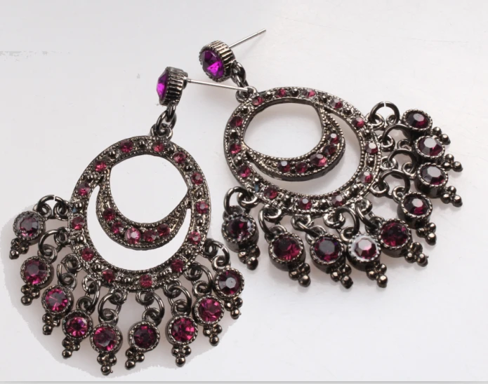 Latest Fashion Jewellery Bridal Party Classical Earrings Jewellery Online Hoop Earring