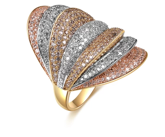 China Latest Fashionable Design of Gold wedding Rings for Couple for Wemen Hersteller