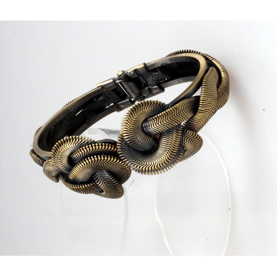 Lucky Jewelry Wholesale New fashion Green bronze palted brass bangles Bracelets for womens