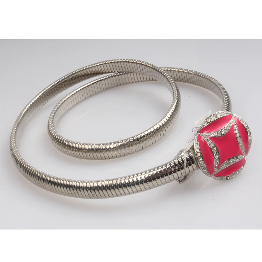 Ganskehle-Kettenmetallmetallart und weisgürtel der Metallkettengürtel 18k Goldüberzugausdehnungsoberteil-Taillengurt, Gurtgroßverkauf im Porzellan