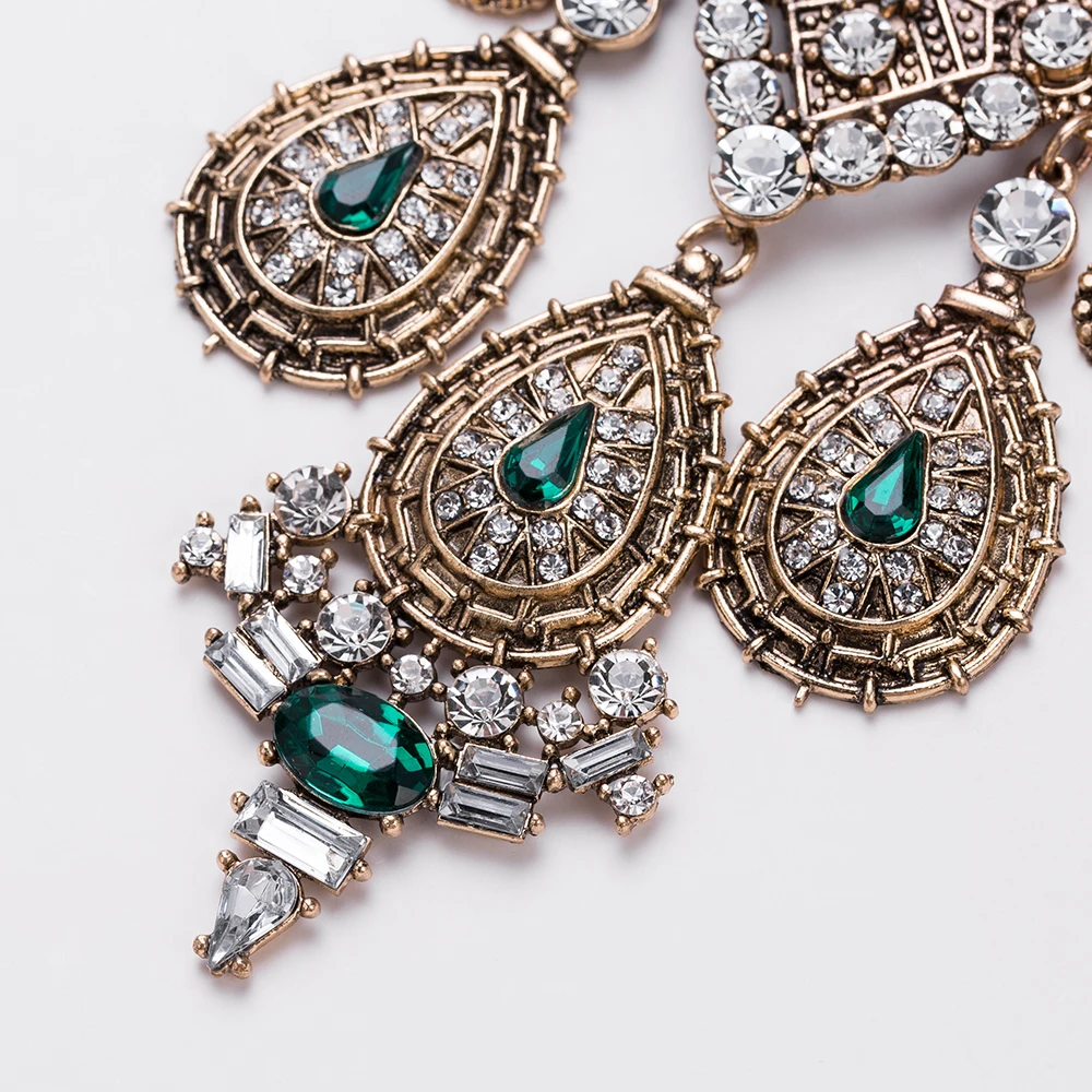 Multicolor Statement Choker Necklace Antique Jewelry  as Birthday Anniversary Gifts for Women Mom Wife