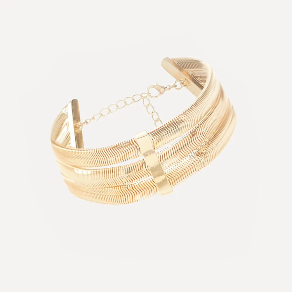 새로운 도착 유럽과 미국 유행 패션 인공 새로운 디자인 패션 뱀 체인 목걸이 초여자에 대 한 도매