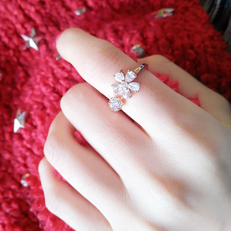 Silver 925 women ring jewelry factory Jewelry making supplies Rings for girls Eco-frendly Gift