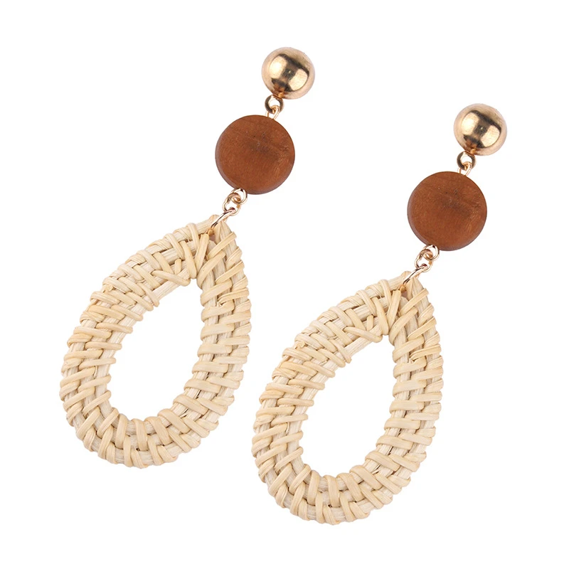 Special New Drop Earring Jewelry Wooden Long Fashion Earrings