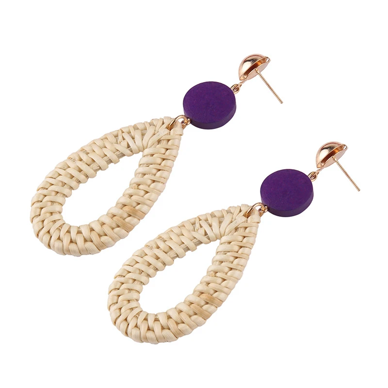 Special New Drop Earring Jewelry Wooden Long Fashion Earrings