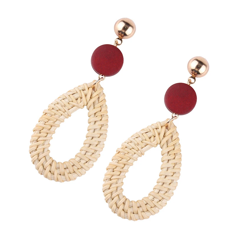 Special New Drop Earring Jewelry Wooden Long Fashion Earrings