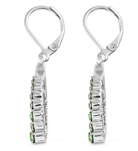 Stainless Steel Lever Back Drop Fashion Earrings For Women