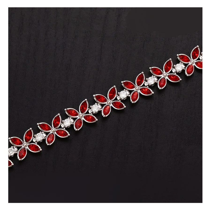 The best choice factory directly fashion crystal jewelry bracelet newest luxury jewelry handmade women's diamond bracelet jewelry B1001