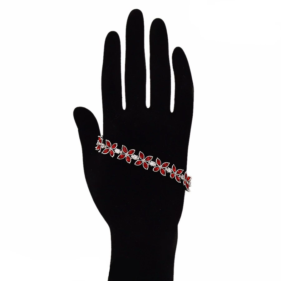 The best choice factory directly fashion crystal jewelry bracelet newest luxury jewelry handmade women's diamond bracelet jewelry B1001