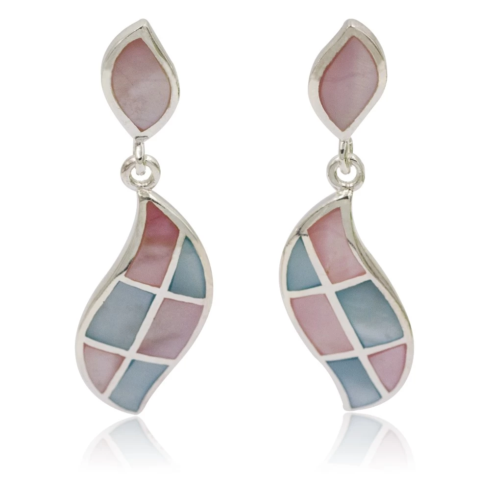 China Wedding stud jewelry custom made 925 Sterling silver Dangle earring manufacturer