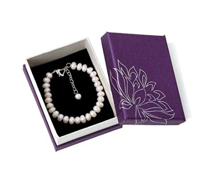 White Freshwater Pearl Necklace Earring Ear Studs Hand Chain 3 Piece Suit Manufacturer China