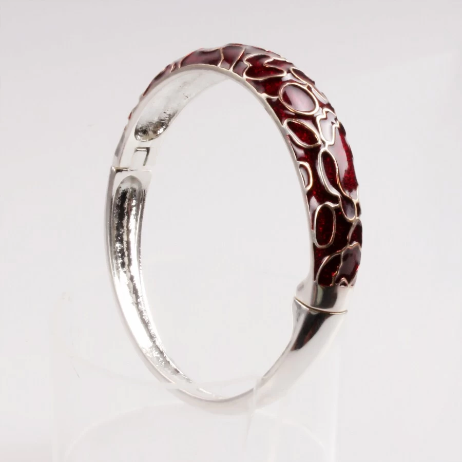 China Groß Legierung Kupfer Gold Silber Plated Armband weiblich bunt Hersteller