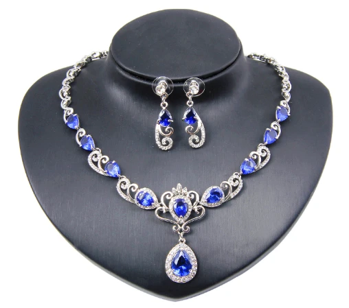 Woman 925 sterling silver&gold plated women jewelry set manufacturer