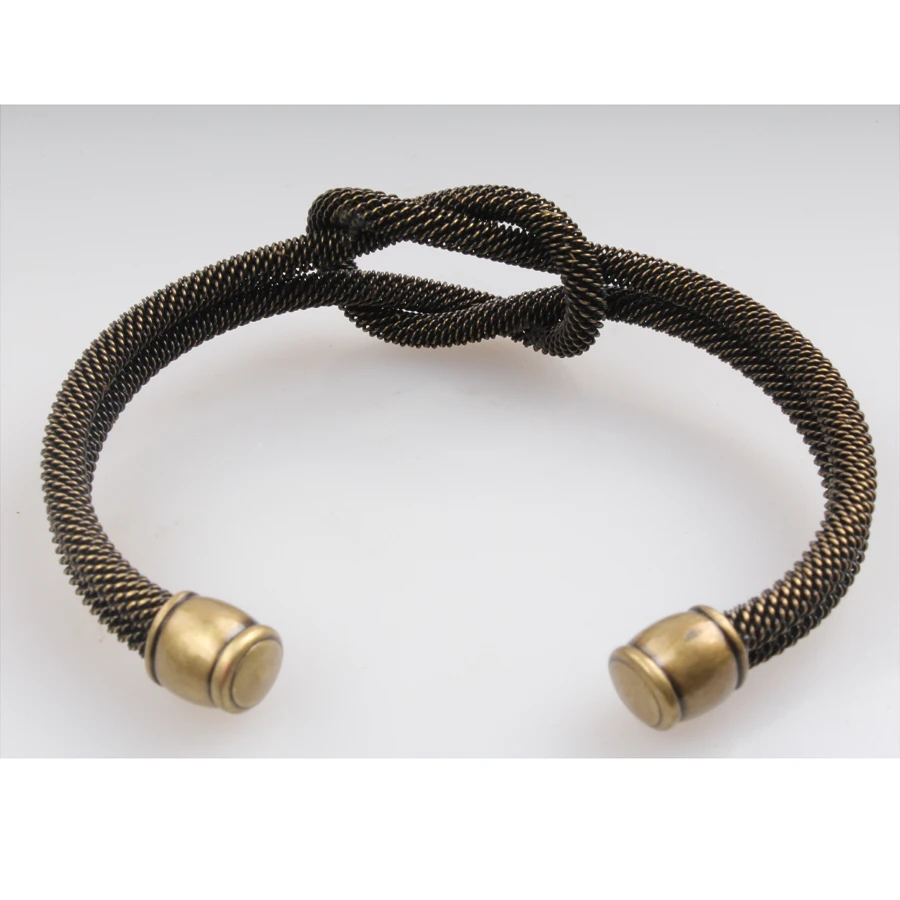 Womens Gifts Bangles Latest Designs , Broneze Expandable Wire Adjustable Bracelets