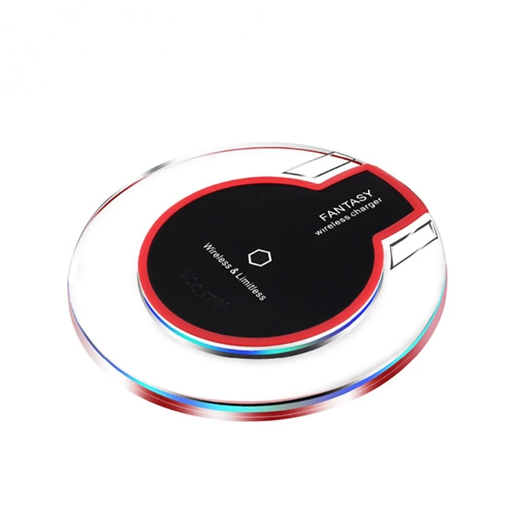 Chine Meilleur baseus transparent 5W logo personnalisé chargeur sans fil pad pour samsung et iphone fabricant