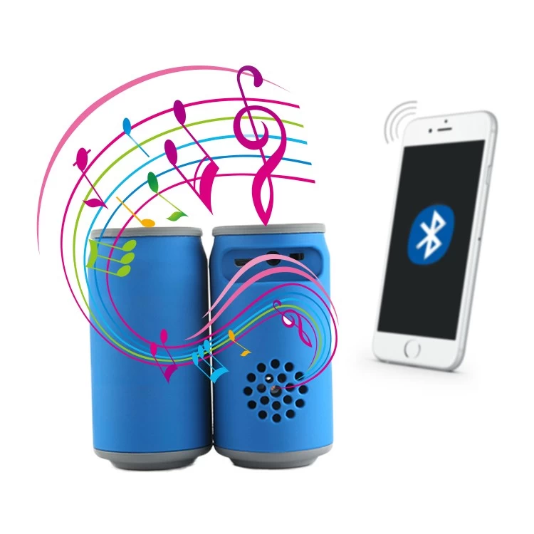 China OEM Wireless Music Mini portable Pepsi music speaker & horn HIFI bluetooth wireless speaker manufacturer