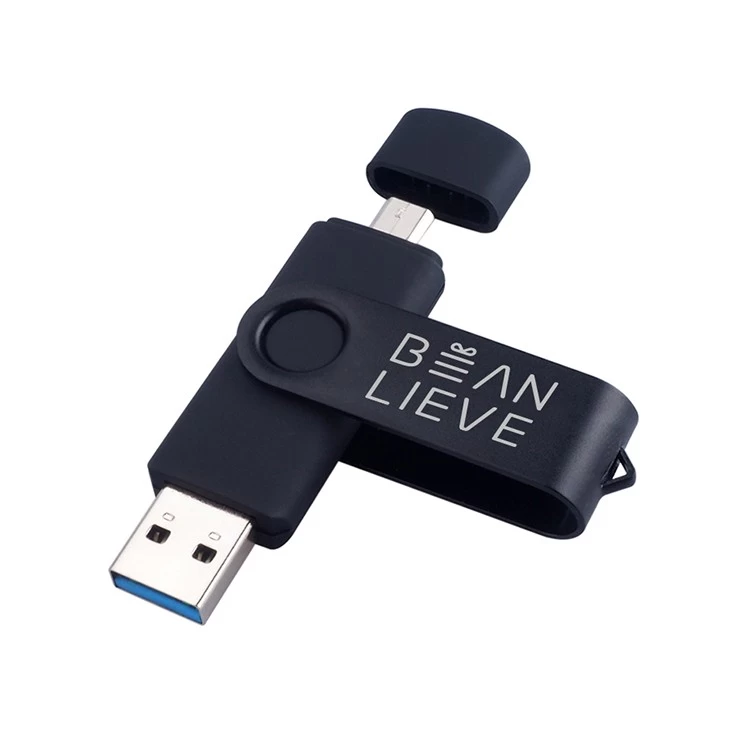 중국 도매 브랜드 로고 인쇄 8 기가 바이트 OTG의 USB 플래시 드라이브에 대한 안드로이드 제조업체