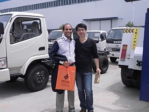 CUSTOMER FROM IRAN IS FOR SWEEPER TRUCK