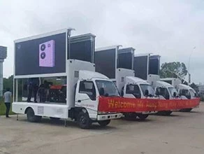 CUSTOMER FROM MYANMAR IS FOR LED TRUCK