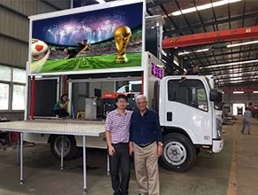 CUSTOMER FROM PAKISTAN IS FOR LED TRUCK