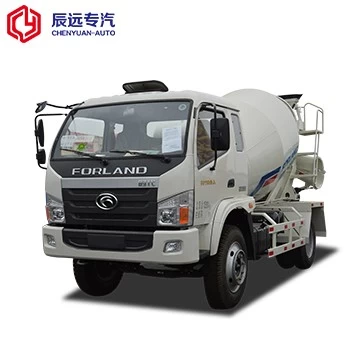 3-5cbm small concrete mixer truck cement truck for sale