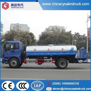 Auman Euro 3 185hp diesel 12cbm camión portátil de agua para la venta