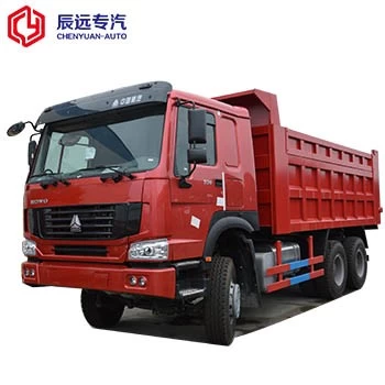 Cheaper price 25 tons china dump truck diesel with crane for sale
