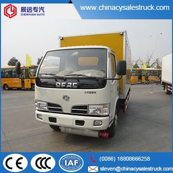 价格便宜的4x2迷你箱货运卡车供应商在中国