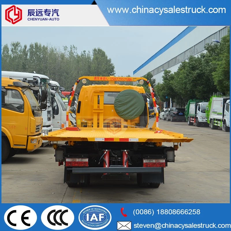 Cheaper price 6 tons wrecker tow vehicle supplier in china