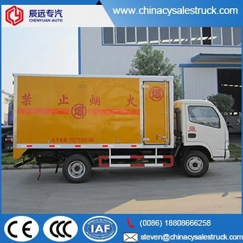 Fábrica más barata del camión de entrega del cargo de la caja de China del precio en China