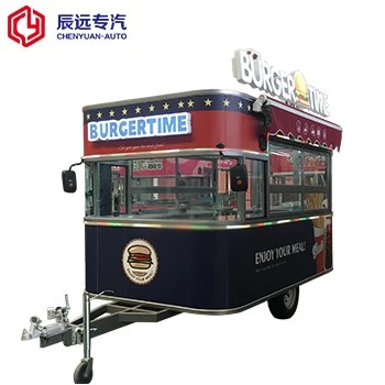 Cheaper price china small food trailer supplier
