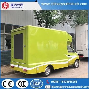China factory mobile food carts in fast food light truck/crepes Car